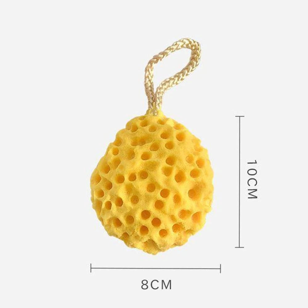 Soft Massage Brush Honeycomb Shower Puff Portable Sponge Bath Ball  Baby