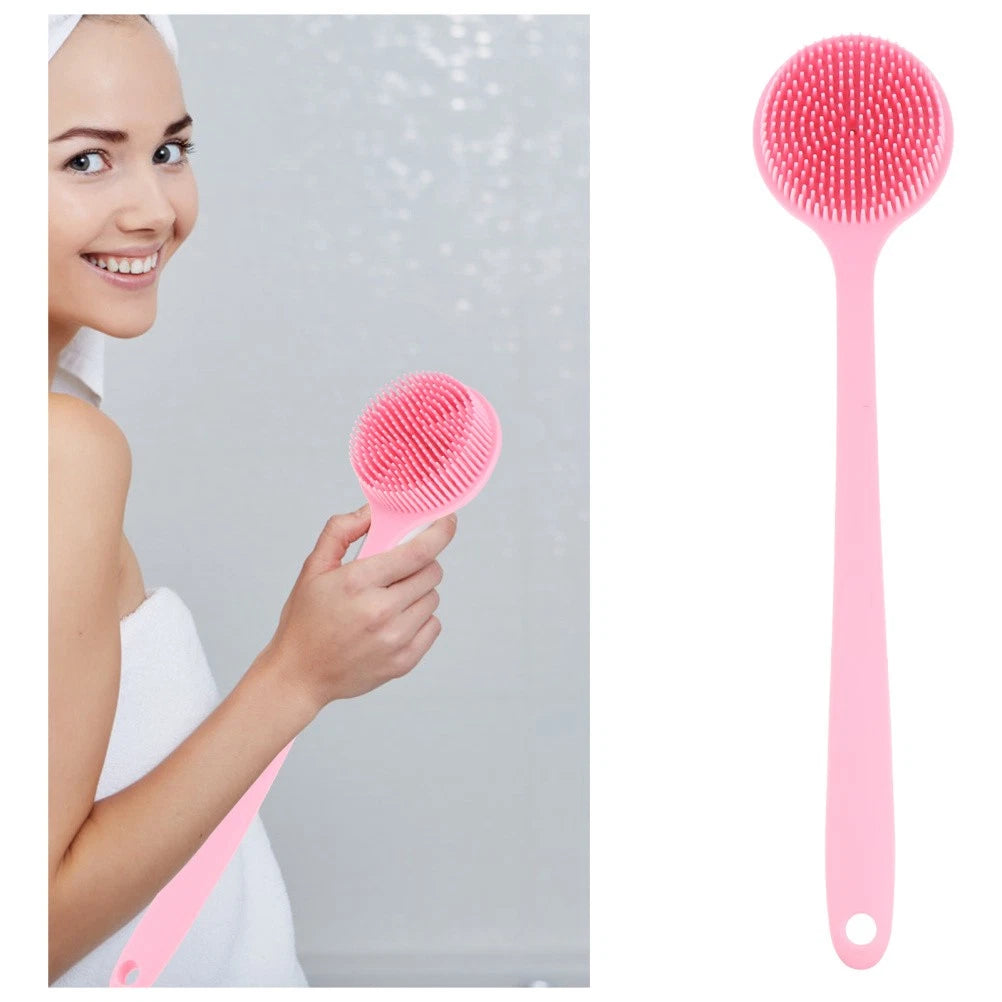 Bath Brush Man Silicone Exfoliator Back for Shower Scrubber Body