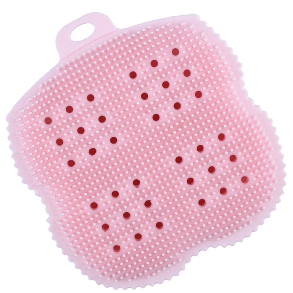 Baby Shower Cleaner Brush Body Brushes Silicone Bath Back Scrubber