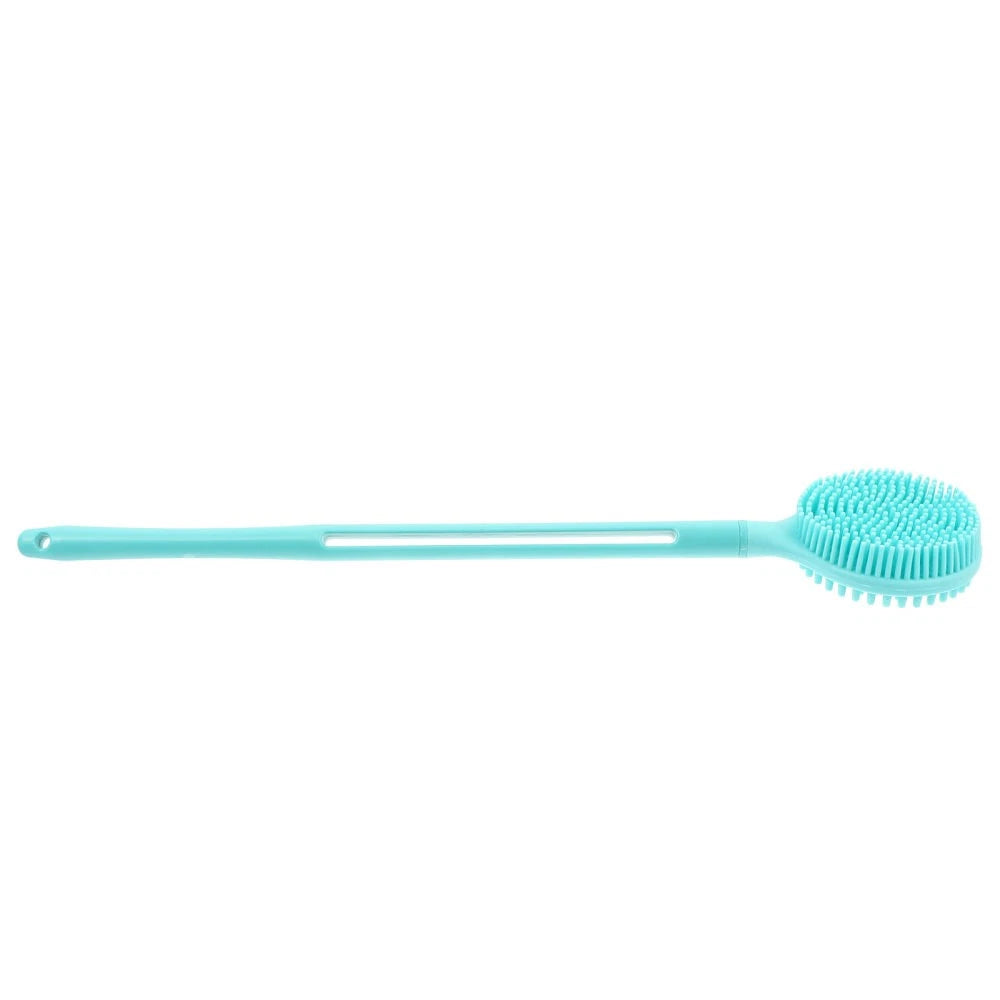 Silicone Body Scrubber Bath Body Brush with Long Handle Shower Brush