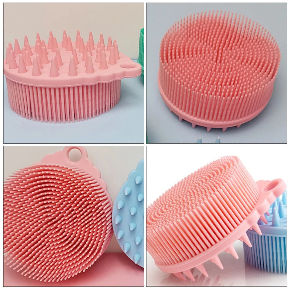 Bath Brush Silicone Body Shower Man Child Baby Brushes Soft Scrubber
