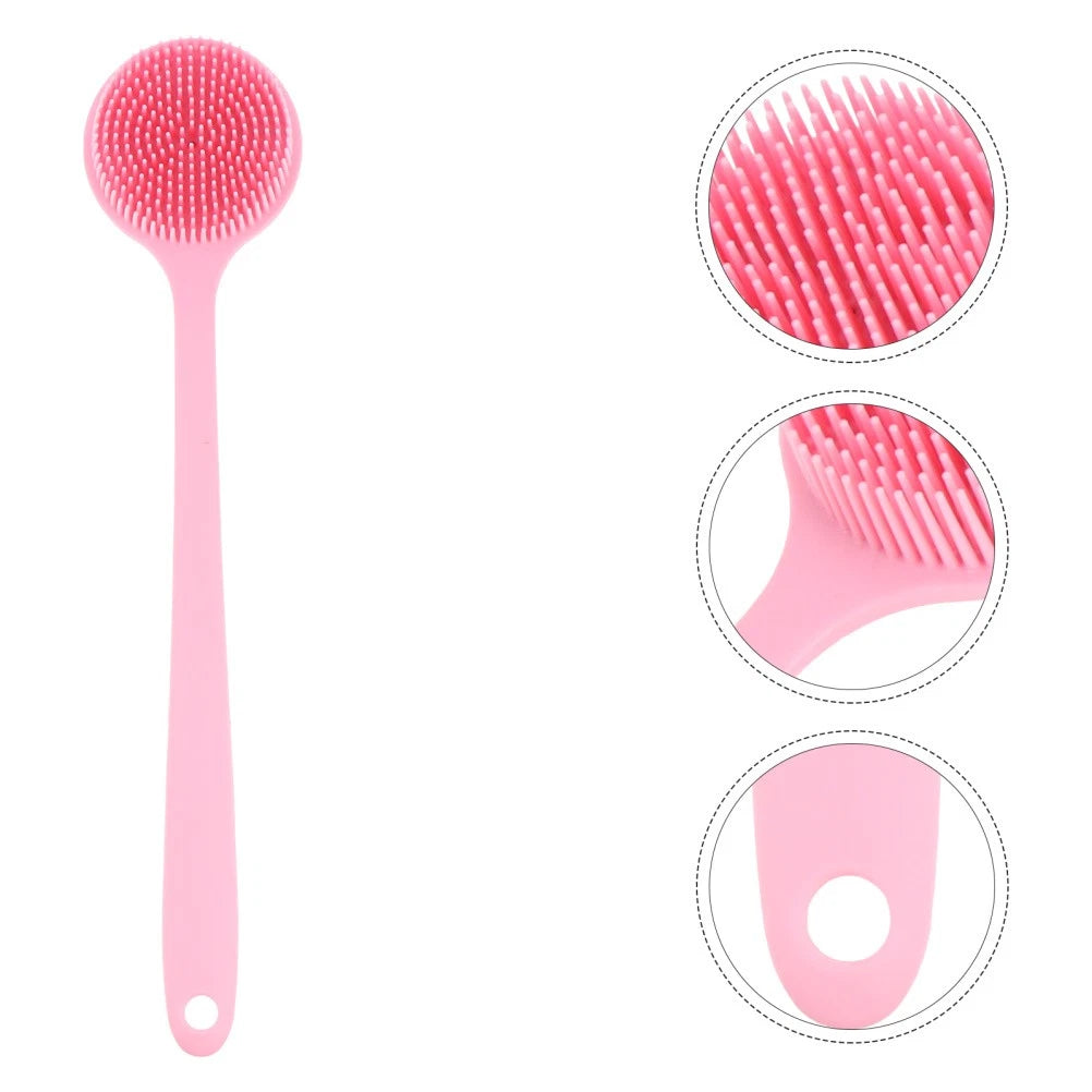 Bath Brush Man Silicone Exfoliator Back for Shower Scrubber Body