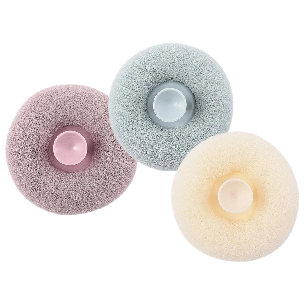 3 Pcs Bath Ball Body Exfoliator Brush Exfoliating Shower Brushes
