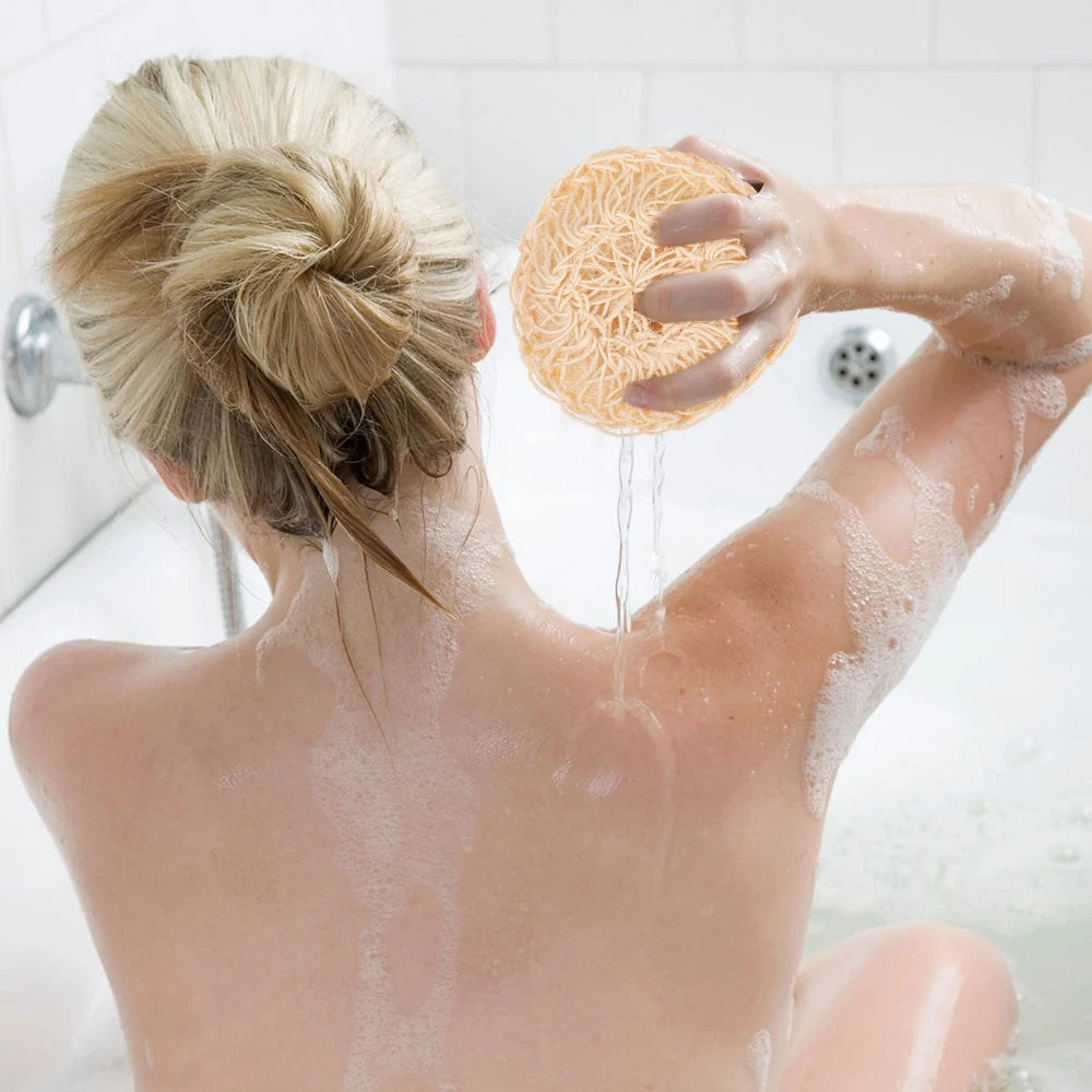 2 Pcs Sisal Bath Brush Man Mother Bathing Accessories Shower Balls