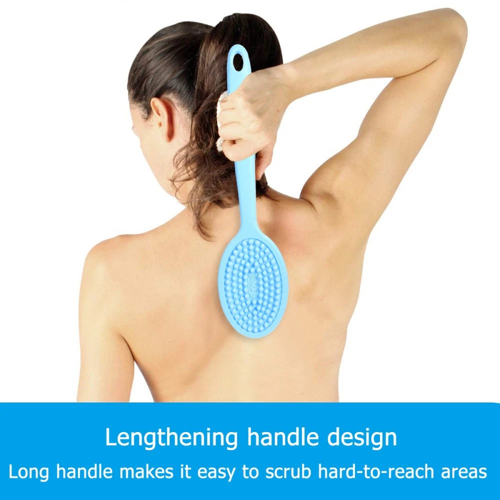 Anti-slip Body Cleaning Scrubbers Back Long Cleaning Tool for Home Bathroom