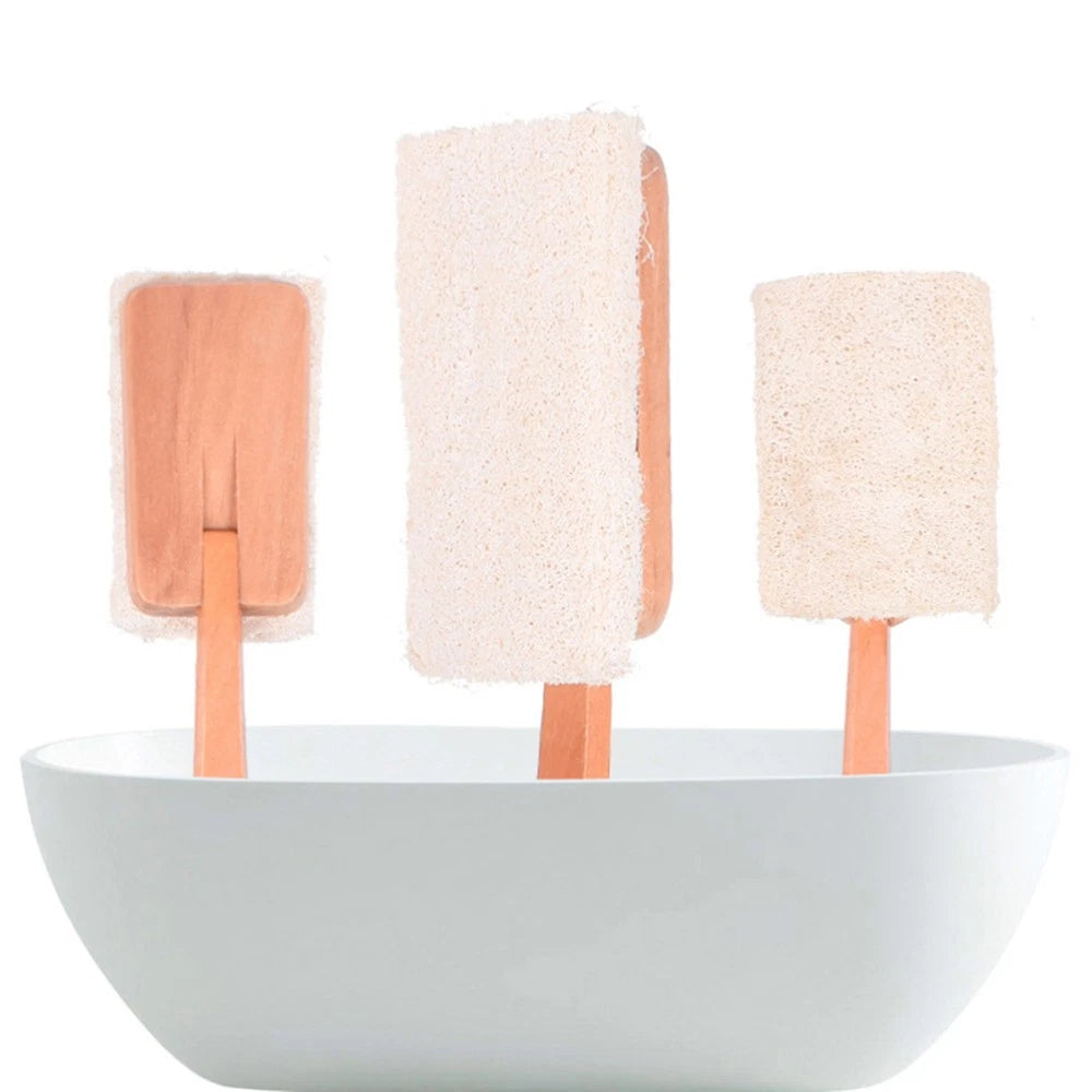 Loofah Bath Brush Body Shower Scrubber Exfoliating for Bathing Back