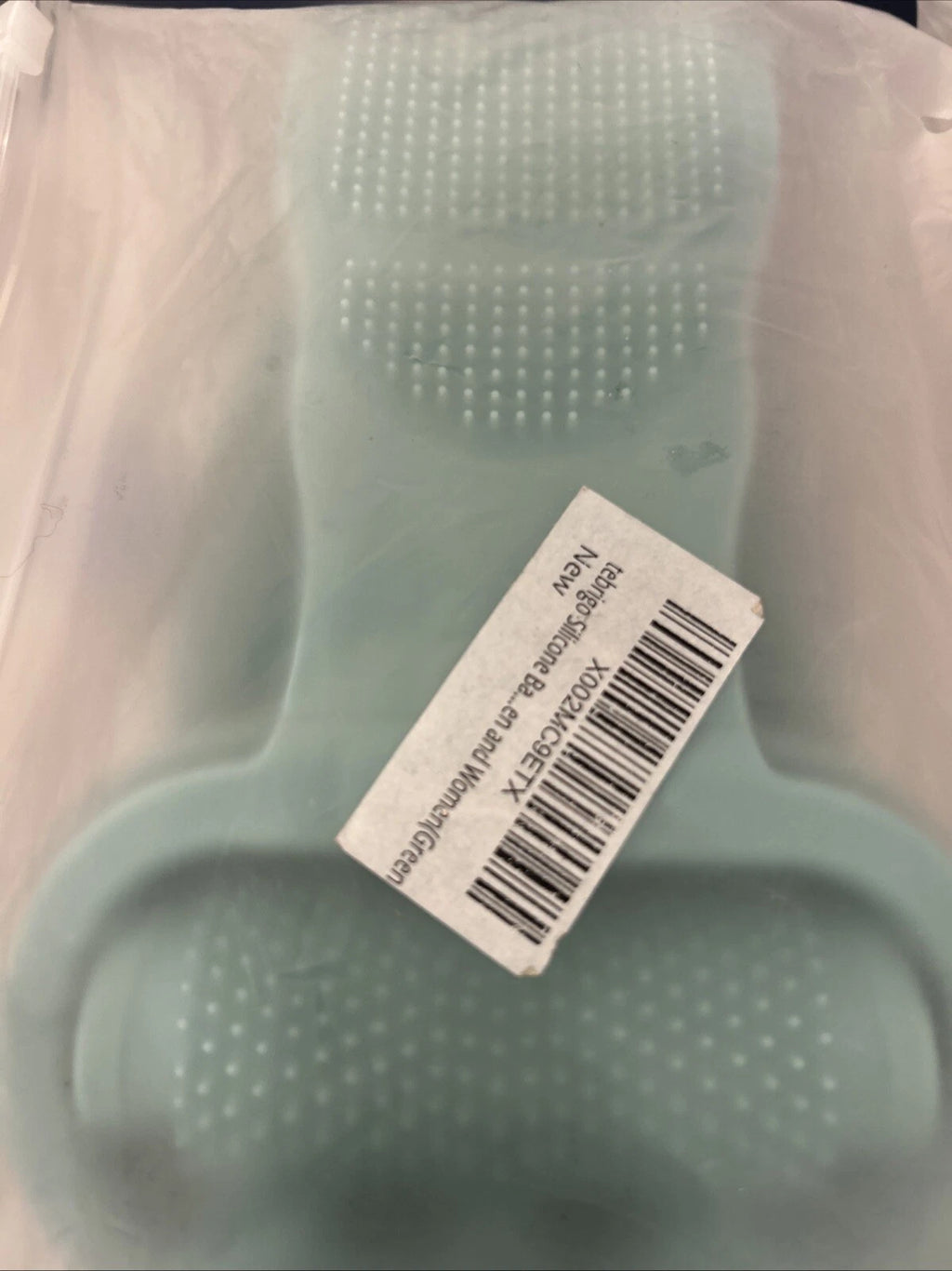 2 Silicone Bath TowelsBack Brush Scrubber Exfoliating Scrub Body Wash Dual Side