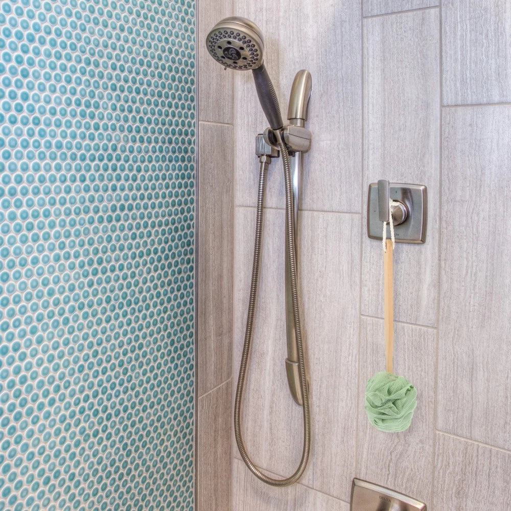 4 Pcs Bath Brush Rubs Back Ball Man Scrubber Scratcher for Shower