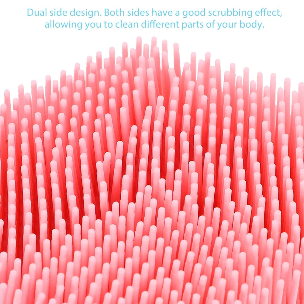 2 Pcs Bath Massage Brush Man Shower Exfoliator Exfoliating Scrubber