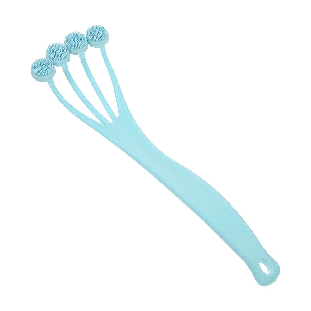 2 Pack Exfoliating Bath Brush Back Scrubber for Shower Miss Long Handle