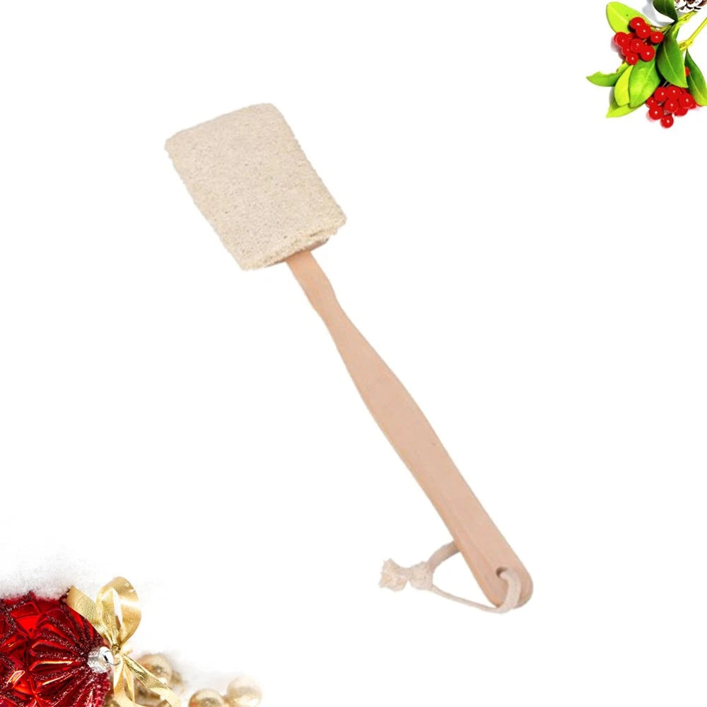 Exfoliating Back Brush with Long Handle for Spa Shower Bath Random Color