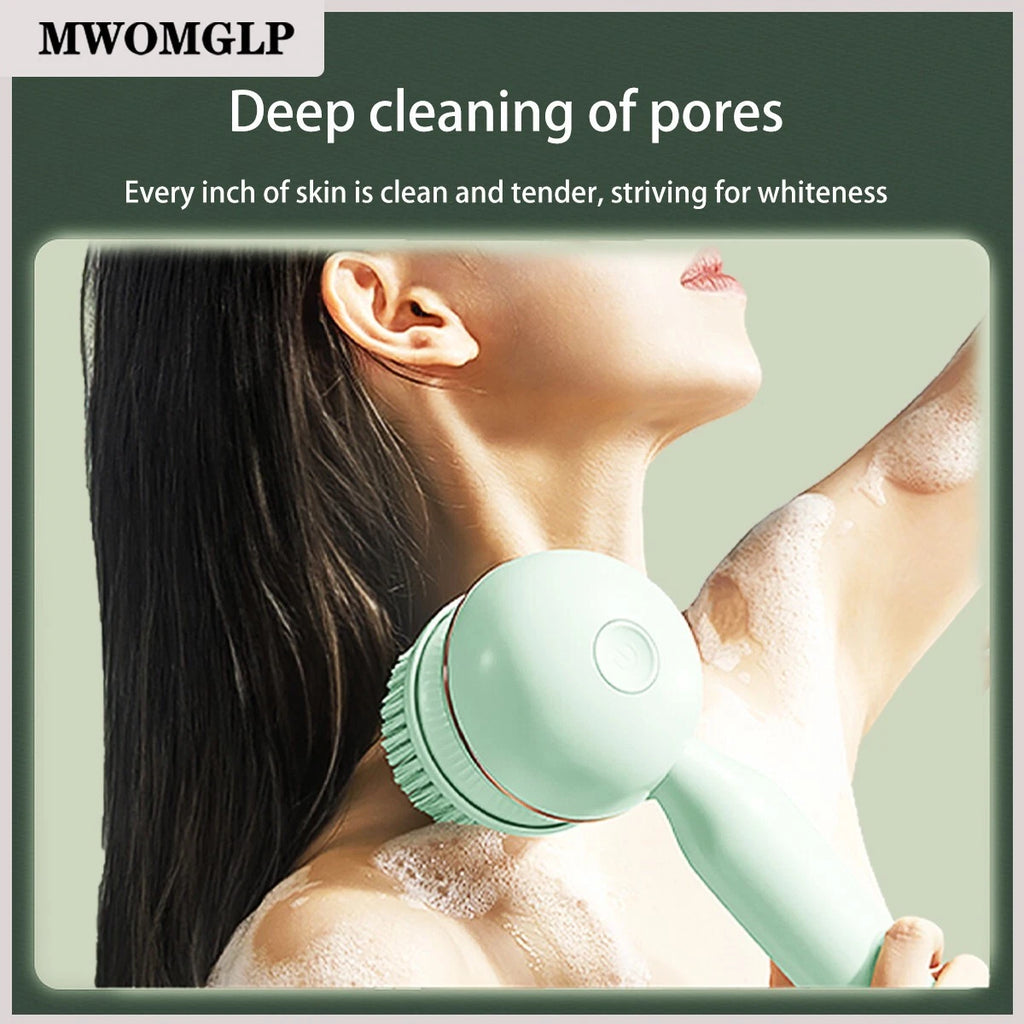 electric shower brush for body,electric body brush,electric back scrubber,gift