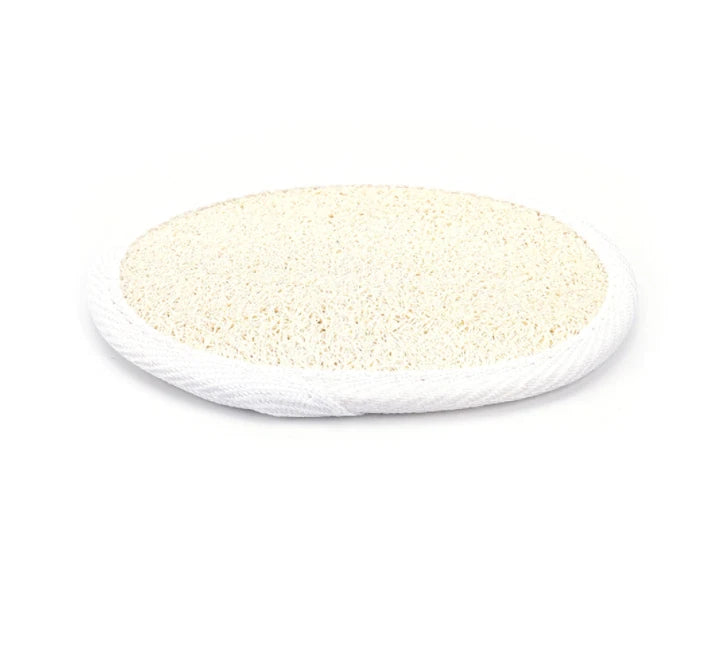 Exfoliating Loofah Pads Natural Luffa Loofa Body Sponge Scrubber Brush hand held