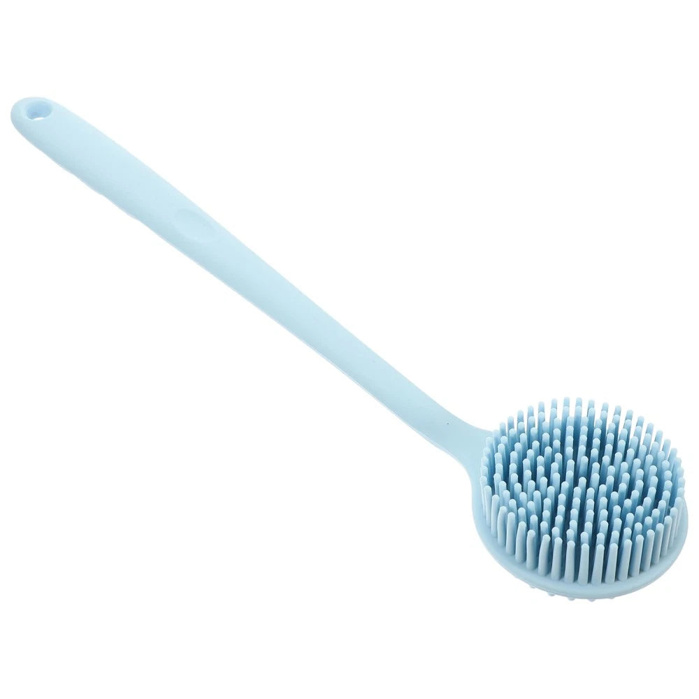 Silicone Bath Brush Man Back Cleaning Scrubber Body Backbrush for Shower