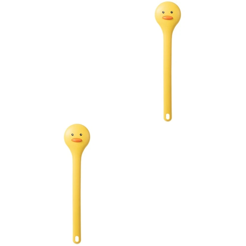 2 PCS Bath Brush Body Shower Scrubber Long Handle Wall-mounted Intelligent