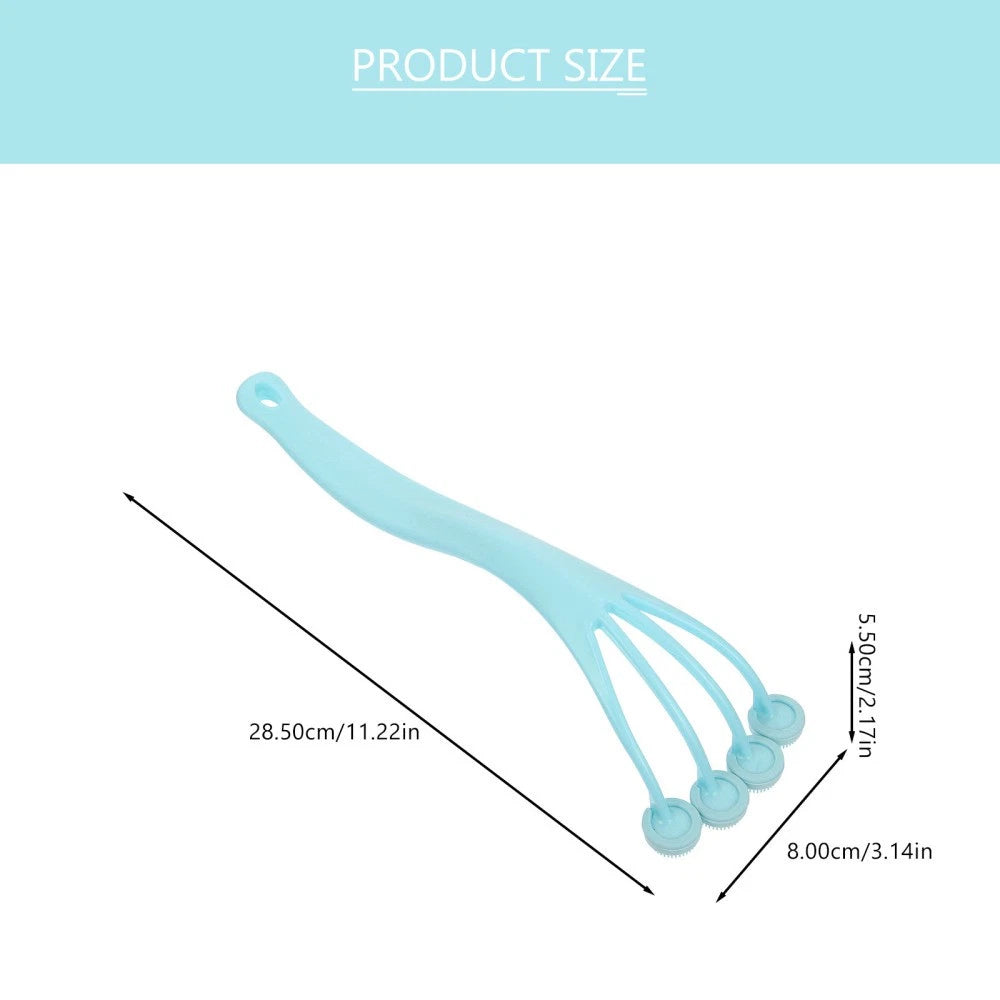 2 PCS Exfoliating Bath Brush Miss Man Scrubber with Handle Shower Accessories