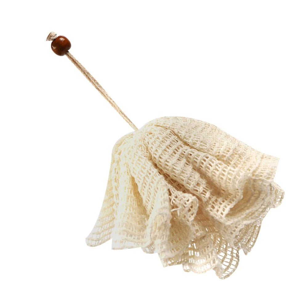 Bath Flower Towel Shower Brush for Body Bathroom Brushes Mesh Ball