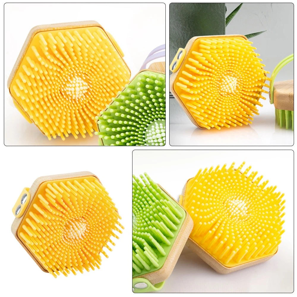 Silicone Bath Brush Brushes for Shower Bathing and Scrubbing Tools