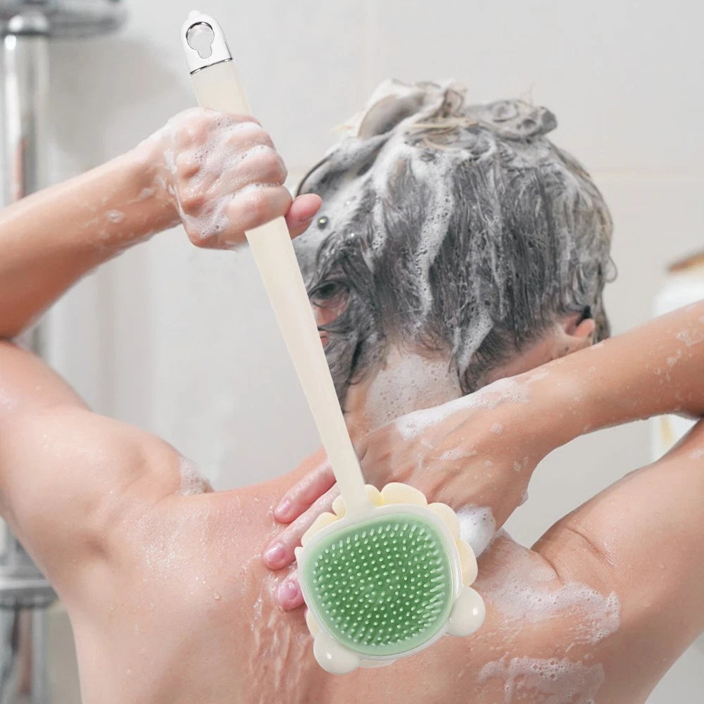Household Shower Brush Back Scrubber Bath Long Handle Brush for Skin
