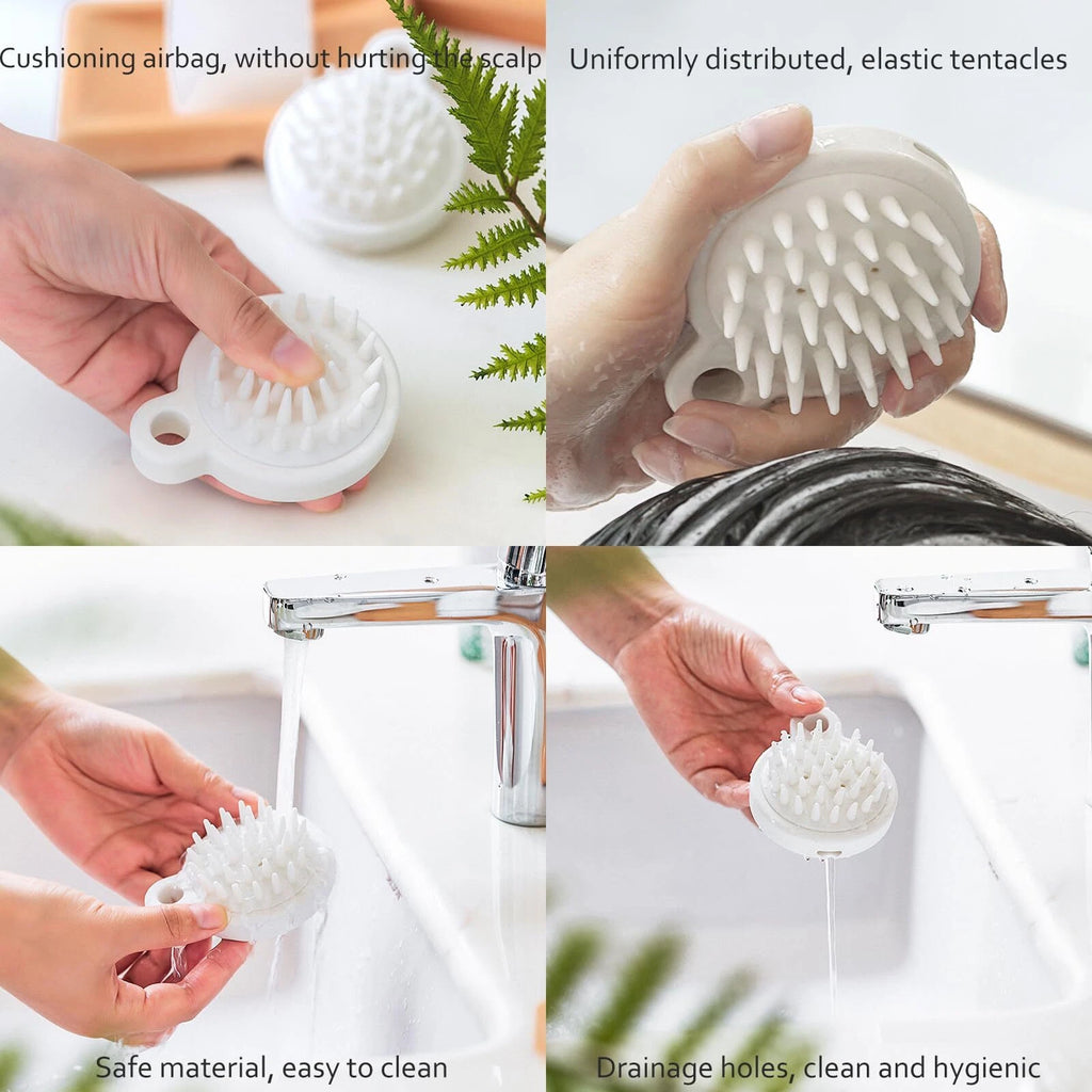 2 Pack Shower Brush for Back 14in Body Brush Long Handle Back Scrubber Soft B...