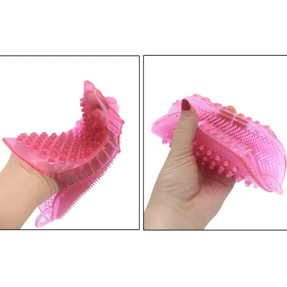 Massage Brush Bath Anti Cellulite Body Massager Silicon Brush Glove Scrub Shower
