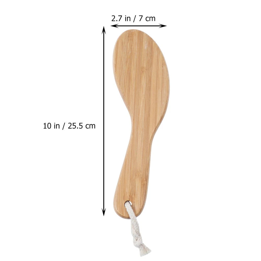 Soft Bead Massage Brush Long Handled Bath Scrubbing Shower Tool Scrubber