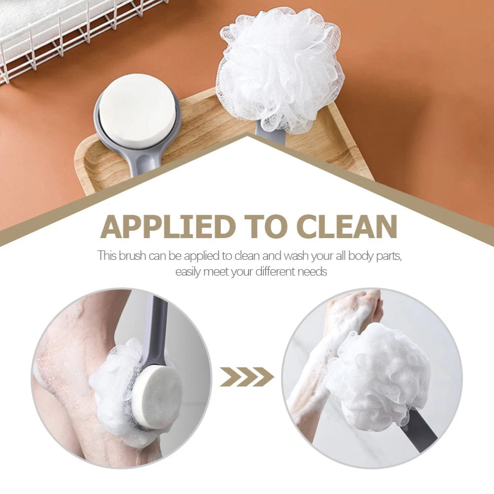 2 PCS Bath Ball Brush Child Body Shower Scrubber Exfoliating for