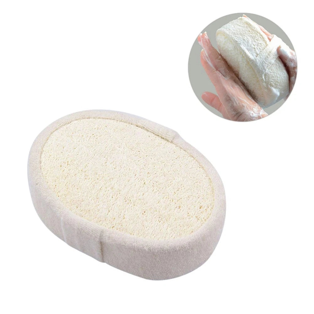 3 Pcs Loofah Bath Towel Shower Sponge Sponges Back Scrubber Body Brush