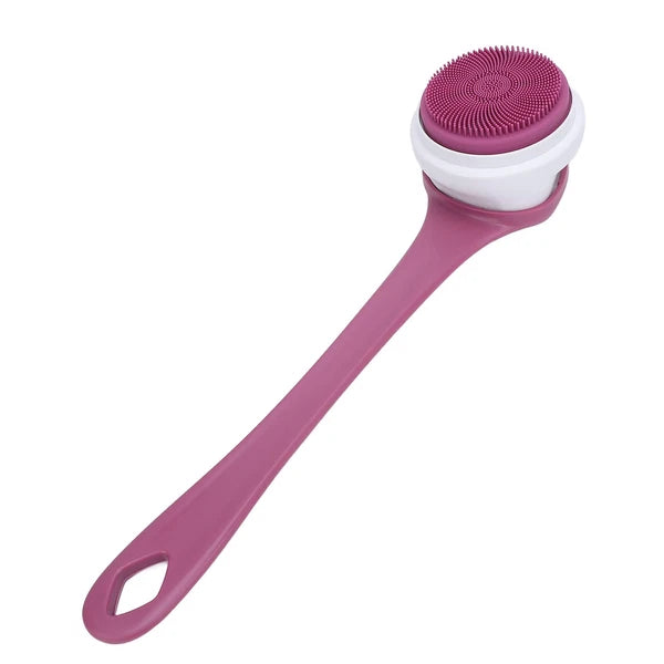 Electric Body Brush Multifunctional Long Handle Shower Brush Water Resistant