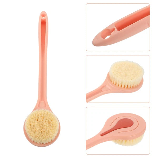 Long Handle Bath Brush Man Back Washer Scrubber Bathroom Brushes