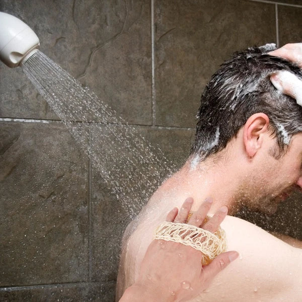 2 Pcs Sisal Bath Brush Bathing Accessories Shower Man Body Scrubber