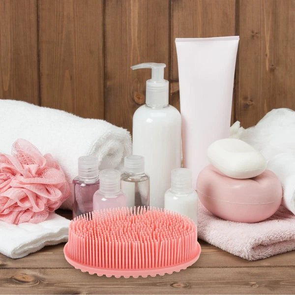 3 Pcs Shampoo Bath Brush Child Handheld Shower Scrubber for Body