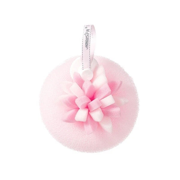 with Suction Cup Shower Bath Ball Sponge Bubble Brush  Household