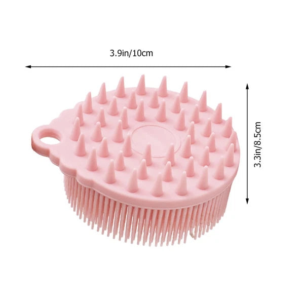Bath Brush Child Baby Silicone Body Shower Brushes Hair Scrubber