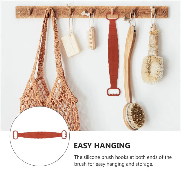 Scrub Bath Brush Shower Back Exfoliating Scrubber Man Towel Body