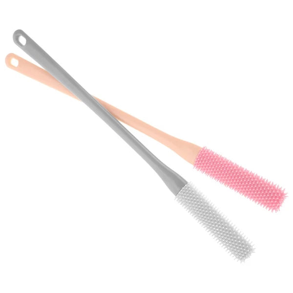 2Pcs Multi-functional Handle Toe Scrubber Brush for Shower Foot Cleaning