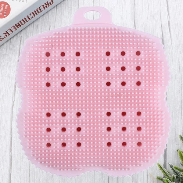 Baby Shower Cleaner Brush Body Brushes Silicone Bath Back Scrubber