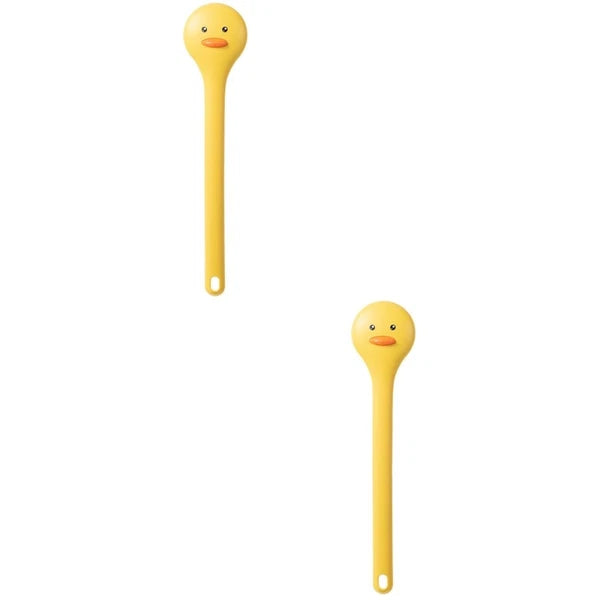 2 PCS Bath Brush Body Shower Scrubber Long Handle Wall-mounted Intelligent