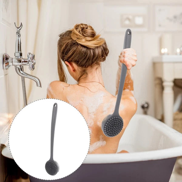 Bath Brush Silicone Exfoliator Man Elderly Body Scrubber Brushes Shower