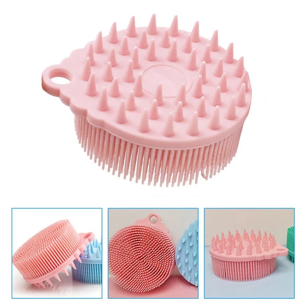 Bath Brush Brushes Silicone Body Shower Baby Man for Hair Scrubber