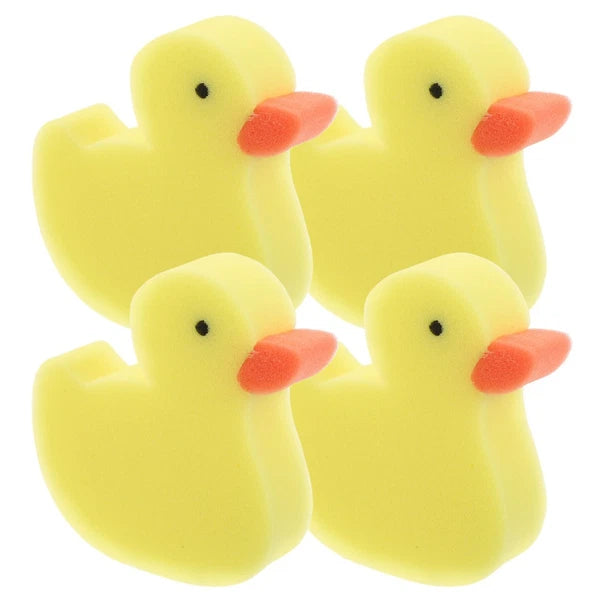 4 Pcs Little Bath Brush Child Toddler Bathtub Sponge