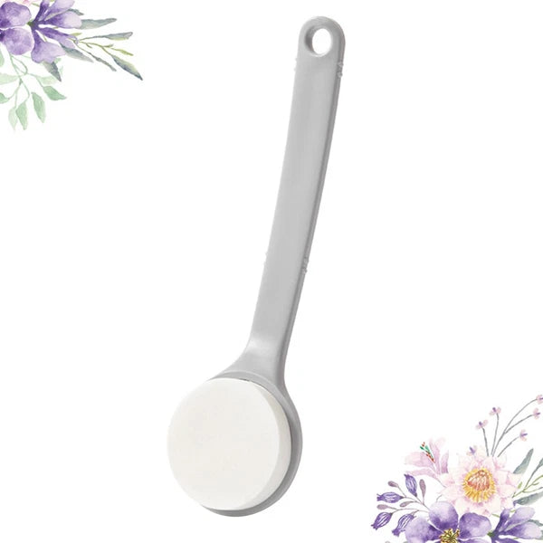 1Pc Sponge Bath Brush with Long Handle Durable Shower Brush Creative Bathing