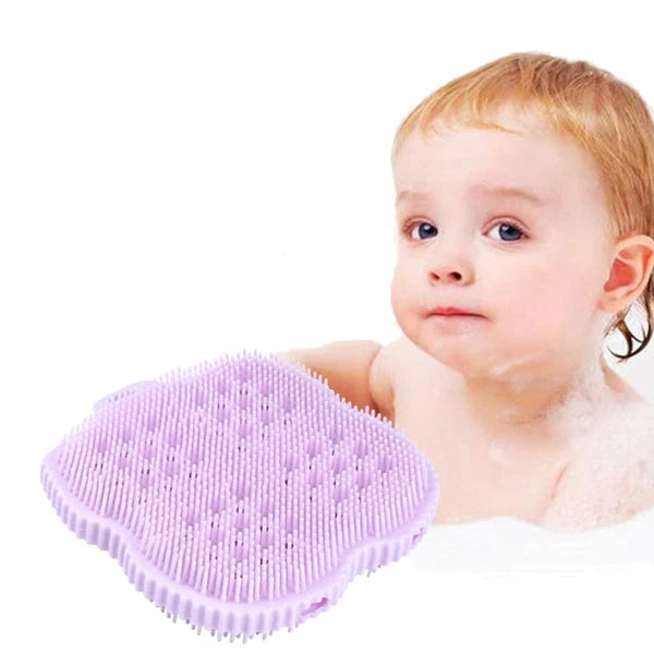 2pcs Shower Brush Practical Massage Brush Creative Bathing Scrubber Body