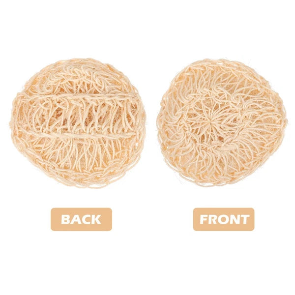 2 Pcs Sisal Bath Brush Mother Man Shower Balls Scrubber for Body