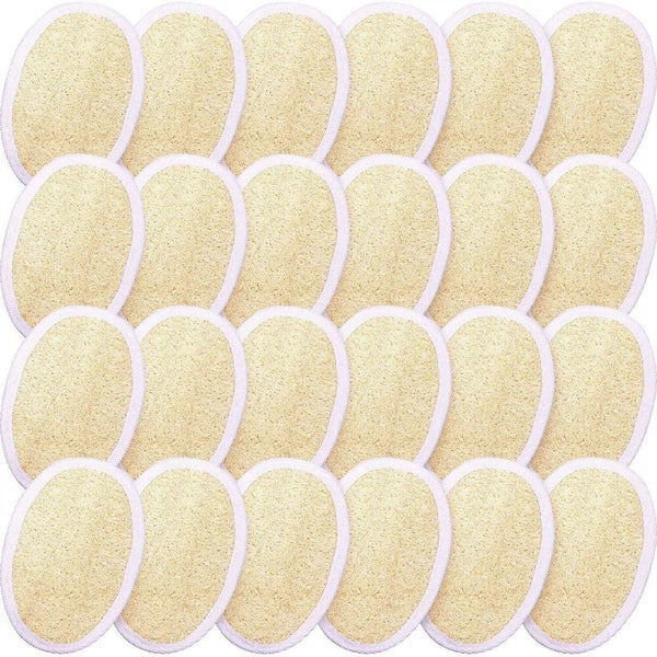1/2/5X Biodegradable Shower Brushes Natural Loofah Exfoliating Sponge for Bath/