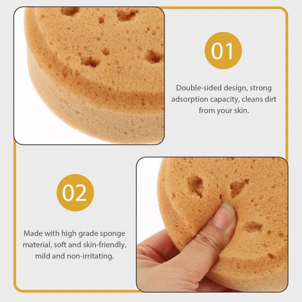 4 Pcs Bath Sponge Exfoliating Loofah Shower Scrub Scrubber for Body