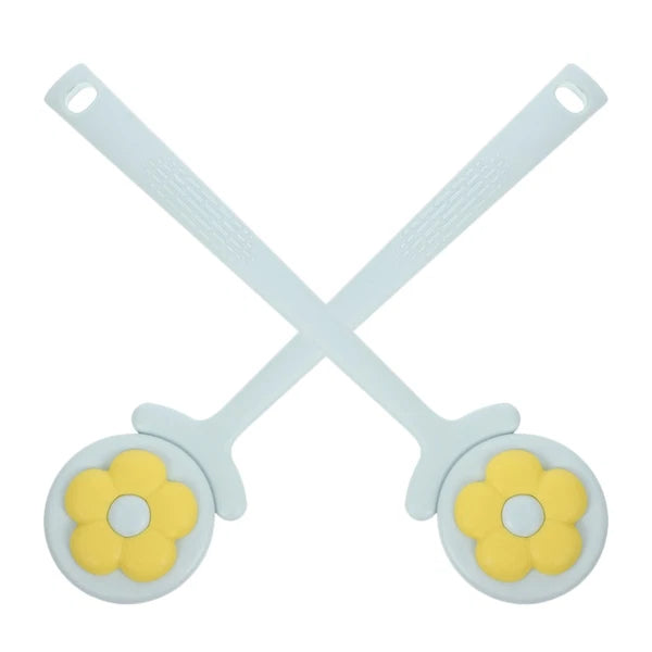 2 Pcs Flower Bath Brush Man Automatic Body Scrubber Back Scratcher for Men