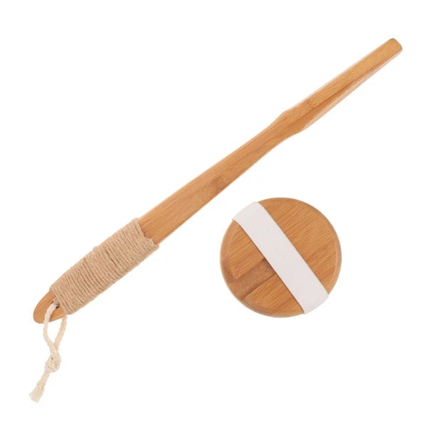 Removable Bath Brush Elderly Man Accessible Shower Scrubber Back