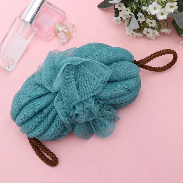 1Pc Rub Bath Towel Bath Flower Tensile Rub Bath Flower Bath Brush Bath Scrubber