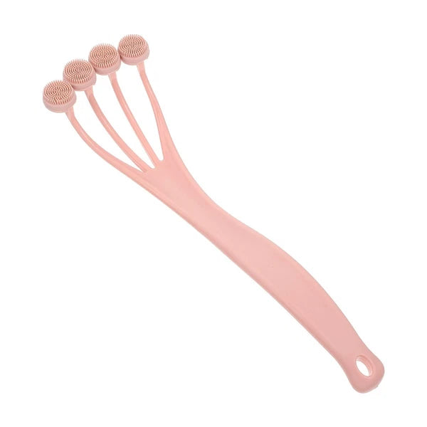 Exfoliating Bath Brush Back Scrubber Shower with Long Handle for Body